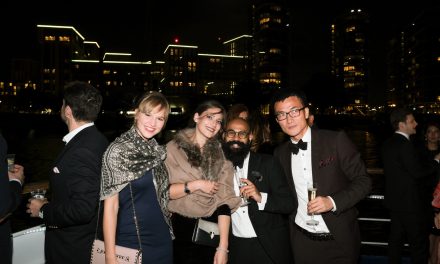 Glam on the Thames, Champagne boat party organized by Captain Stefan Latev