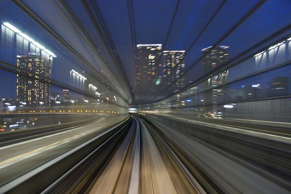 Photos from a moving train in Japan by AppuruPai