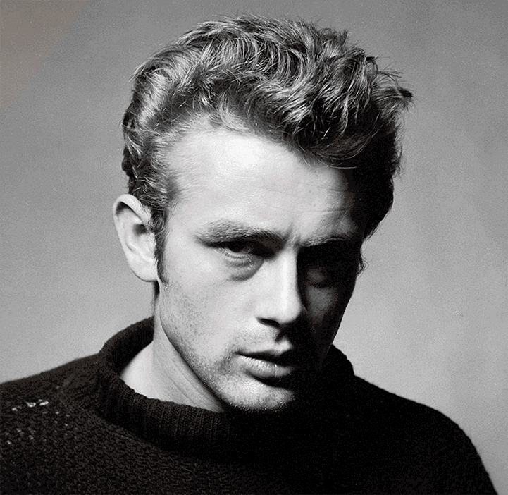 Black and white vintage photo GIF recolorized
