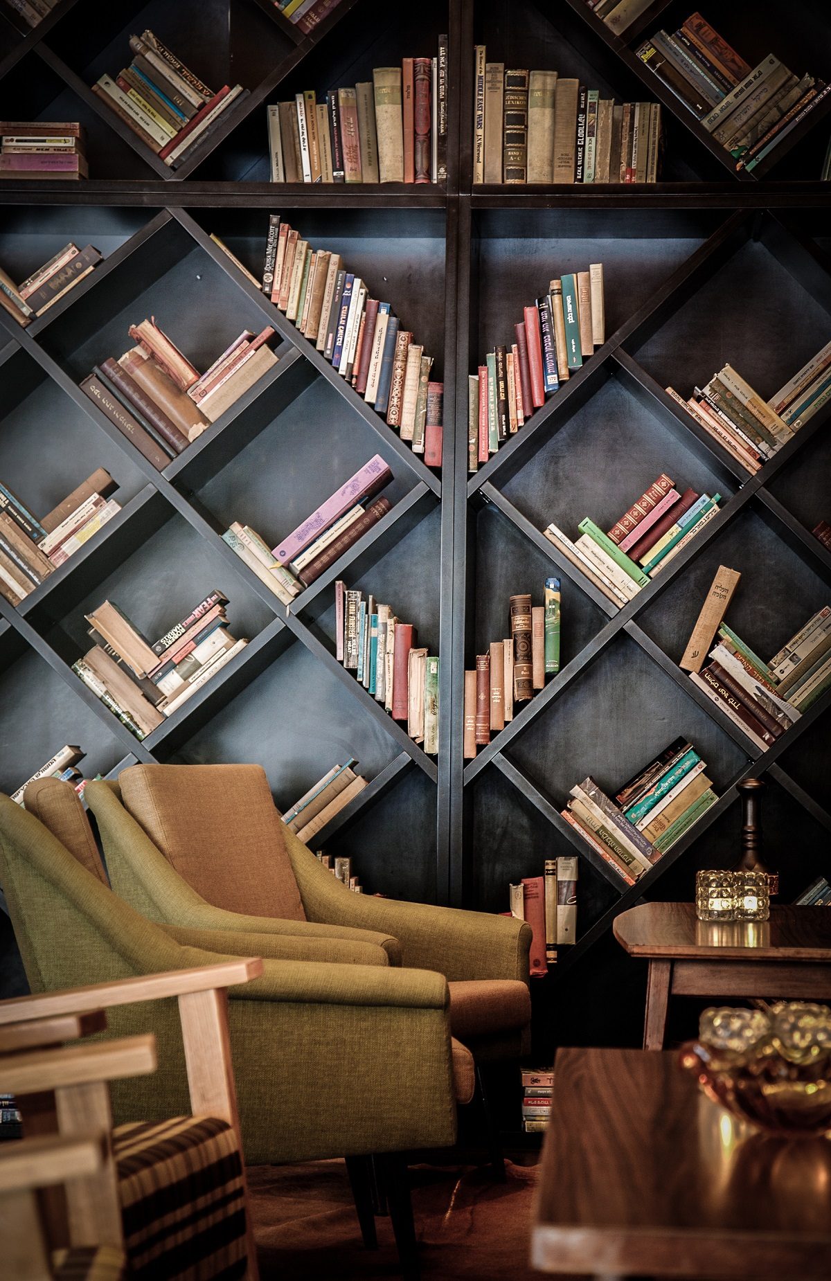 Brown TLV Urban Library Hotel Tel Aviv Israel