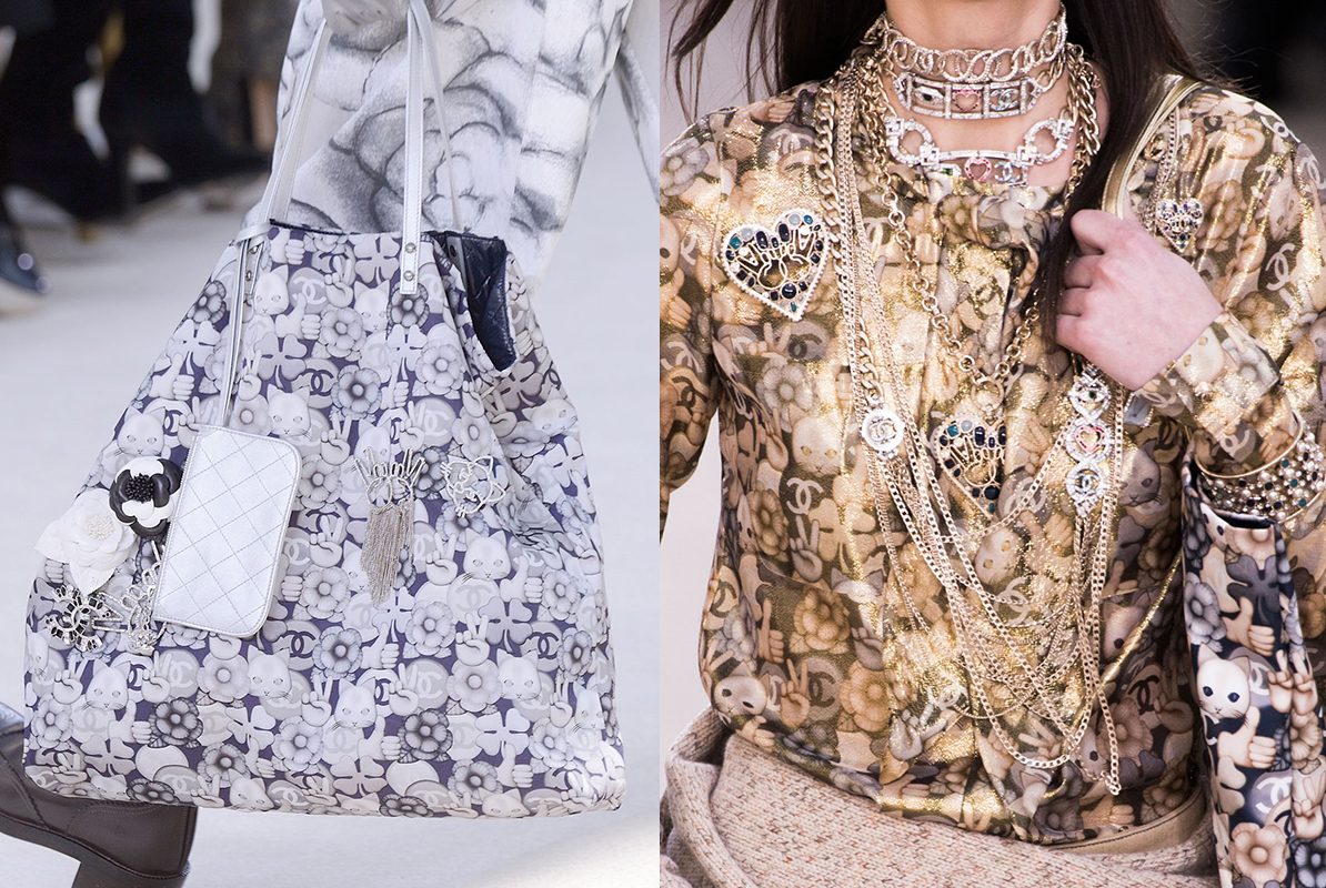 chanel cat patterns AW16