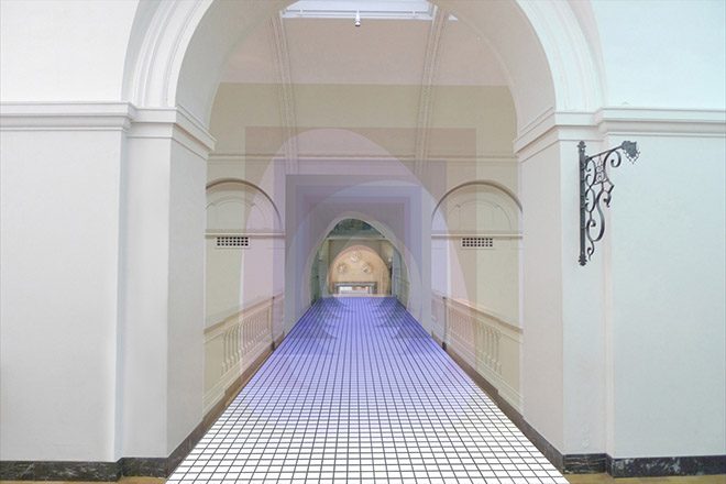Matteo Fogale and Laetitia de Allegri’s tunnel bridge London Design Festival 2015
