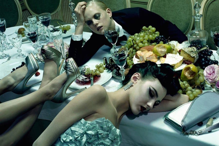 Dinner Party 3 by Miles Aldridge 2009 Atlas Gallery
