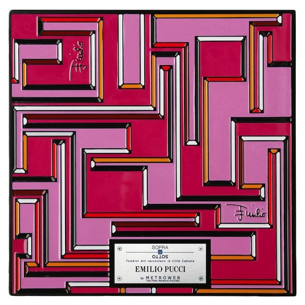 Emilio Pucci Manhole Covers by fashion designers Milan
