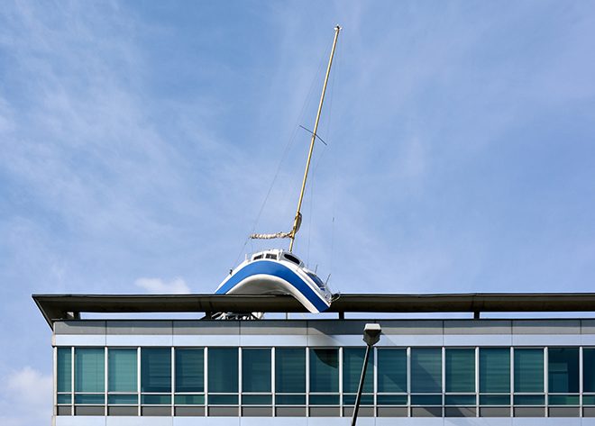Hotel Daniel Skulptur Erwin Wurm