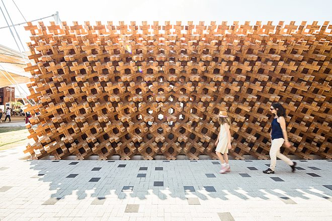 Expo Milano 2015 Japan pavilion Darren Bradley