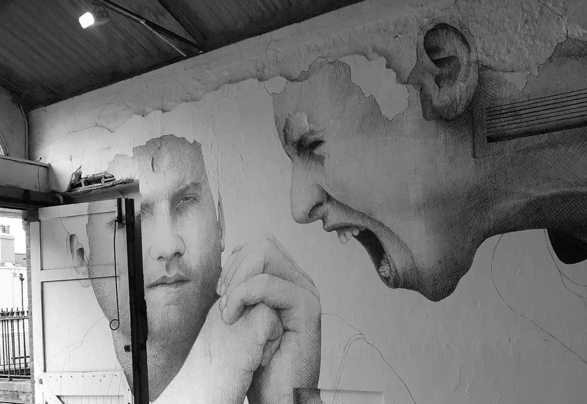 joe caslin Dublin murals