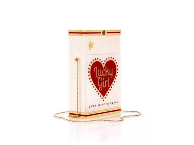 Lucky girl bag by Charlotte Olympia