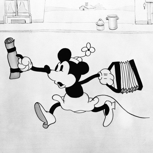 Minnie Mouse in the Walt Disney animation Traffic Troubles (1931)
