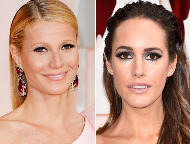 Louise Roe and Gwyneth Paltrow Oscars 2015 Getty