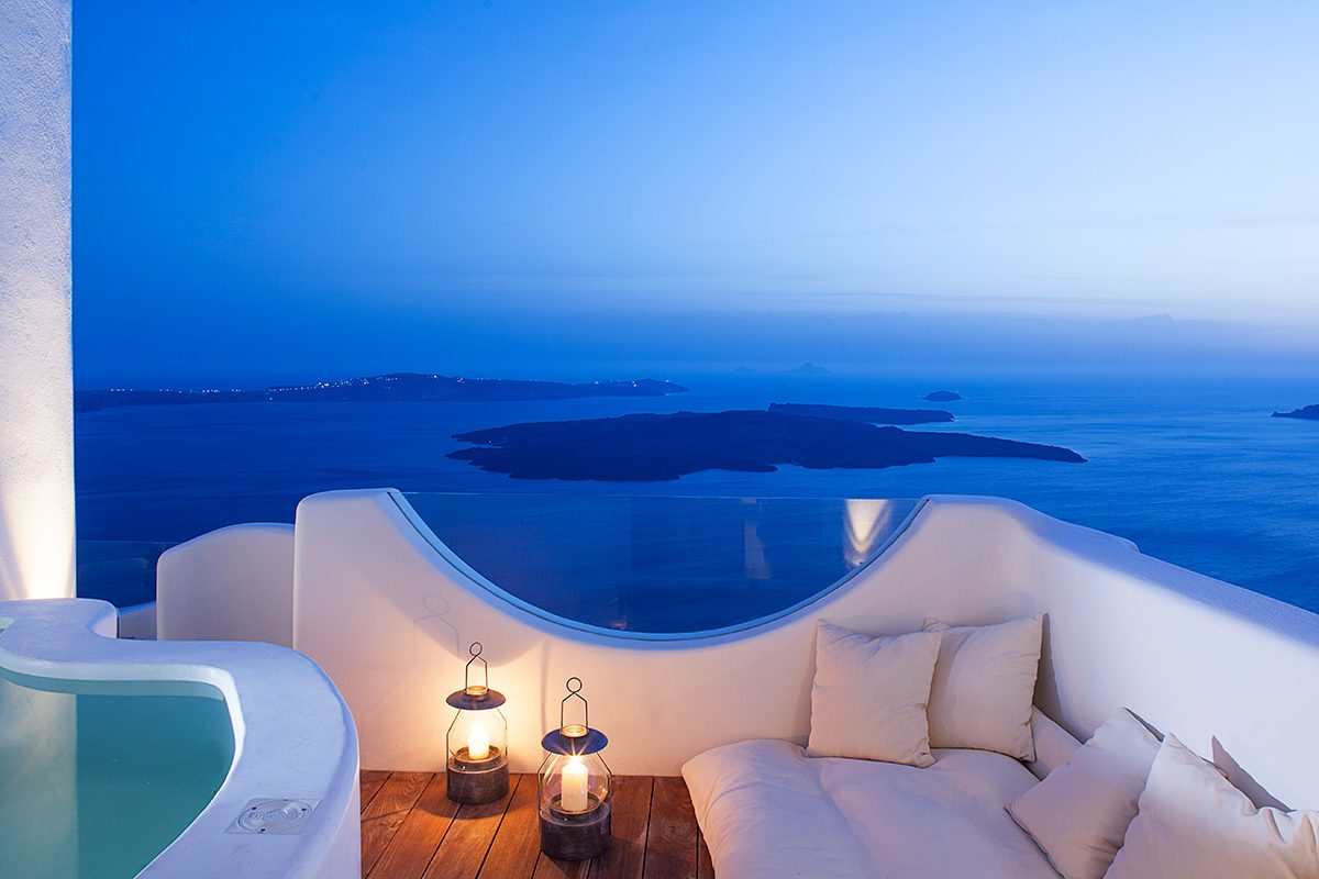 Native eco villa, Imerovigli, Santorini, Greece