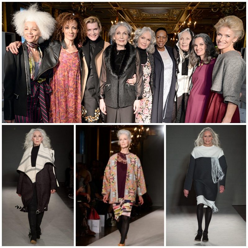 JD Williams over 50 catwalk - London Fashion Week AW16