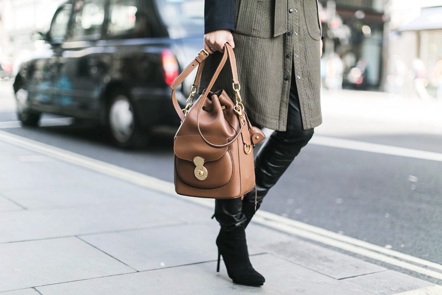 Ralph-Lauren Ricky bucket bag