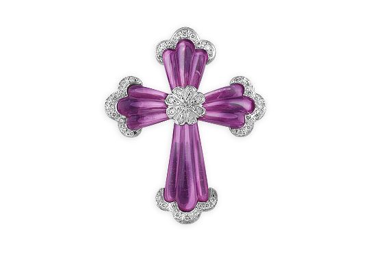 purple cross