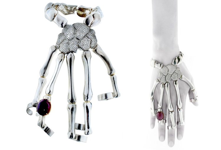 skeleton hand bracelet