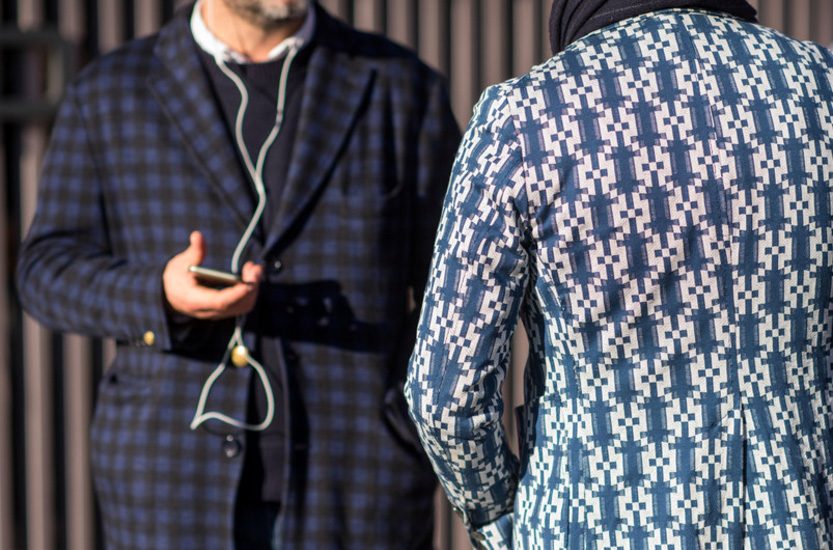 Smokin’ menswear style at Pitti Uomo