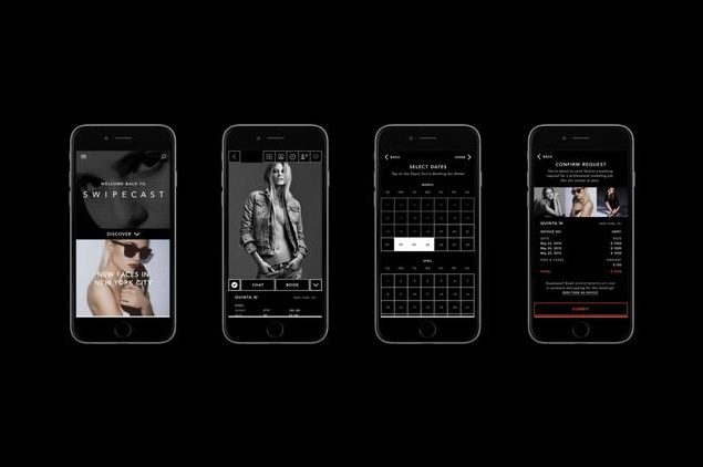 Swipecast app for models
