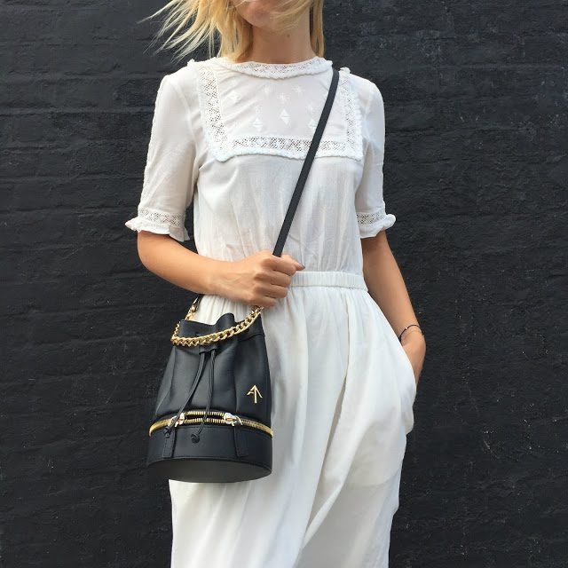 the frugality Manu Atelier bucket bag