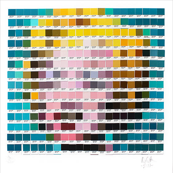 Psycolourgy. Artist Recreates Classic Paintings with Pantone