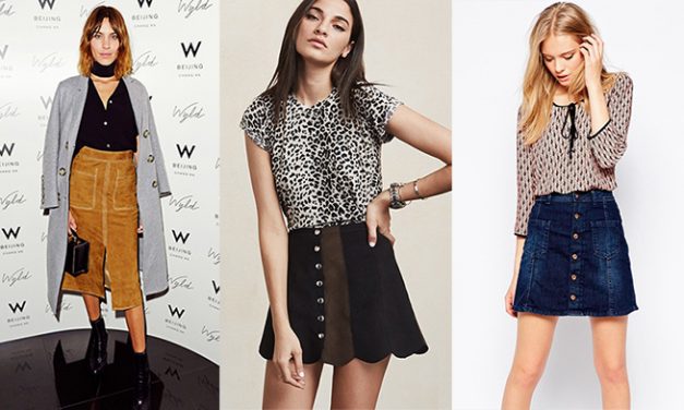 How to wear the 70’s skirt