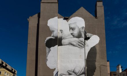 Joe Caslin’s quiet, emotional giant murals