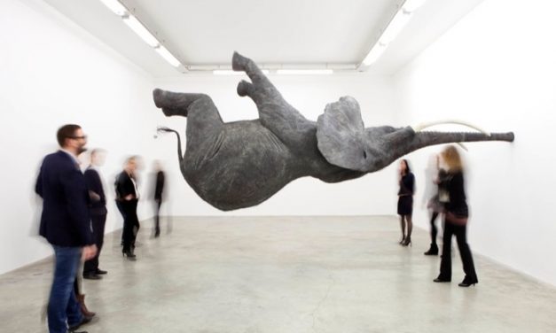 Daniel Firman’s gravity-defying elephants