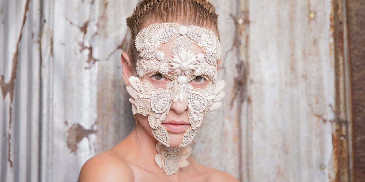 Hybrid beauty: of jewelled faces and masks