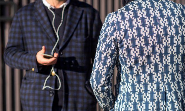 Smokin’ menswear style at Pitti Uomo